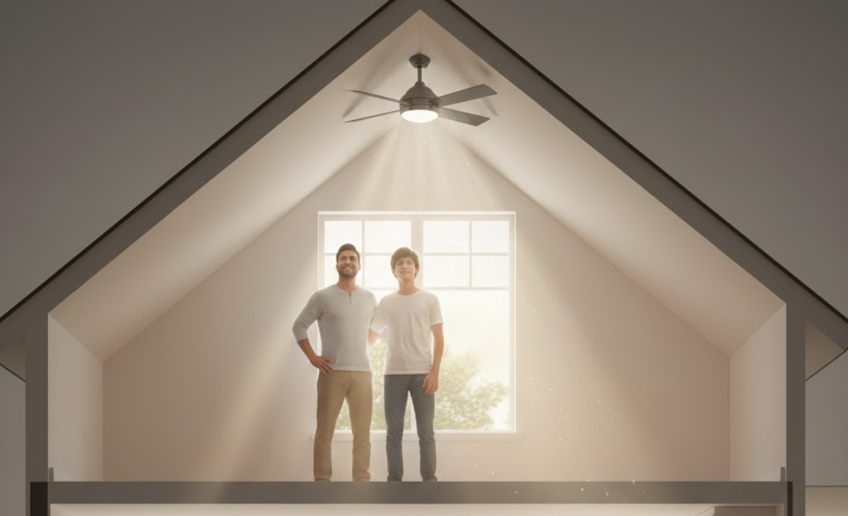 attic fan ventilation