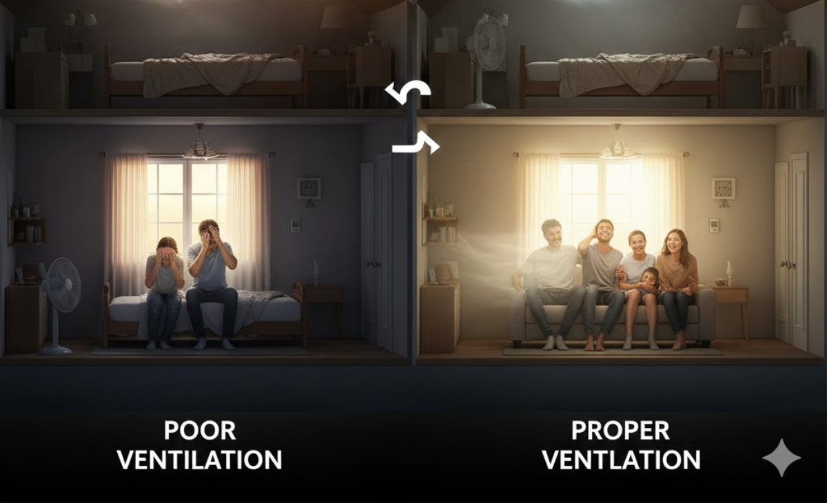attic fan ventilation